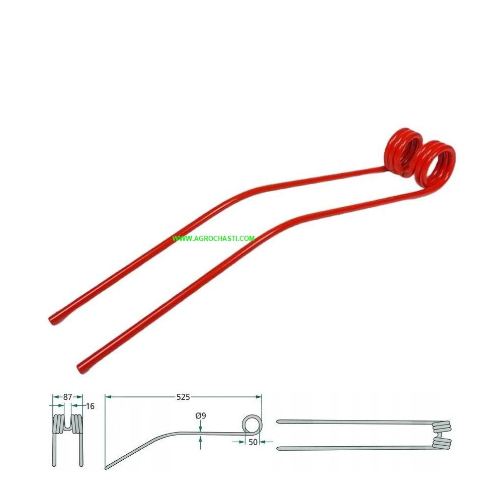 ПРУЖИНА СЕНОСЪБИРАЧ CLAAS 0009536290