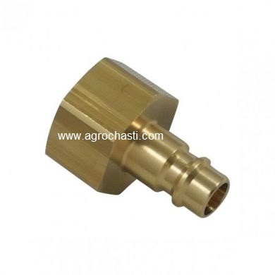 БЪРЗА ВРЪЗКА М БЕЗ КЛАПАН G1/4" ВЪТР.