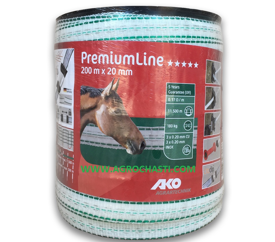 KRAMP 441534 – Лента за ЕЛ.ПАСТИР 200м/2см