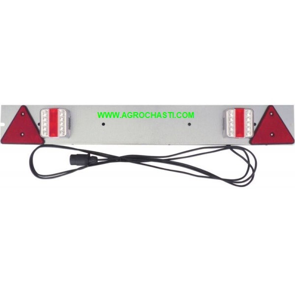 ГРЕДА СВЕТООТРАЗИТЕЛНА LED 12V 12м кабел