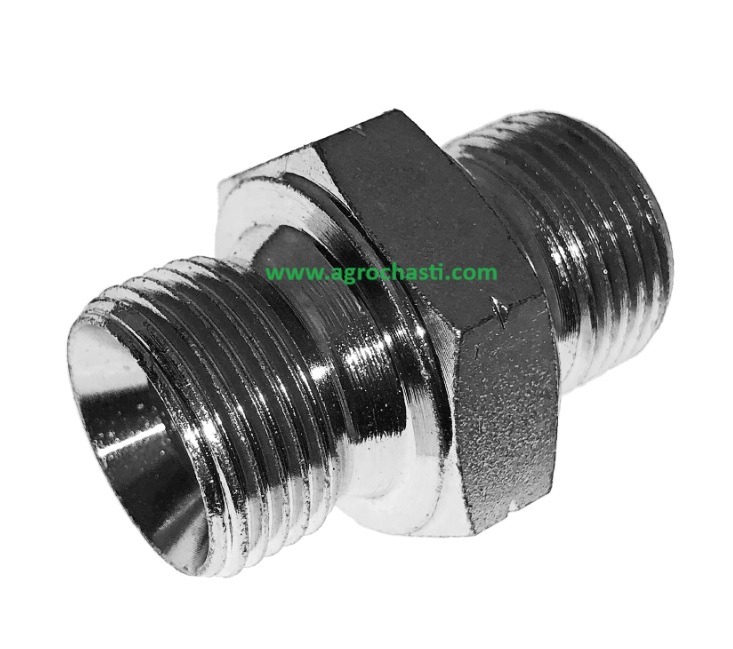 НИПЕЛ G3/8"- G3/8" BSP 60
