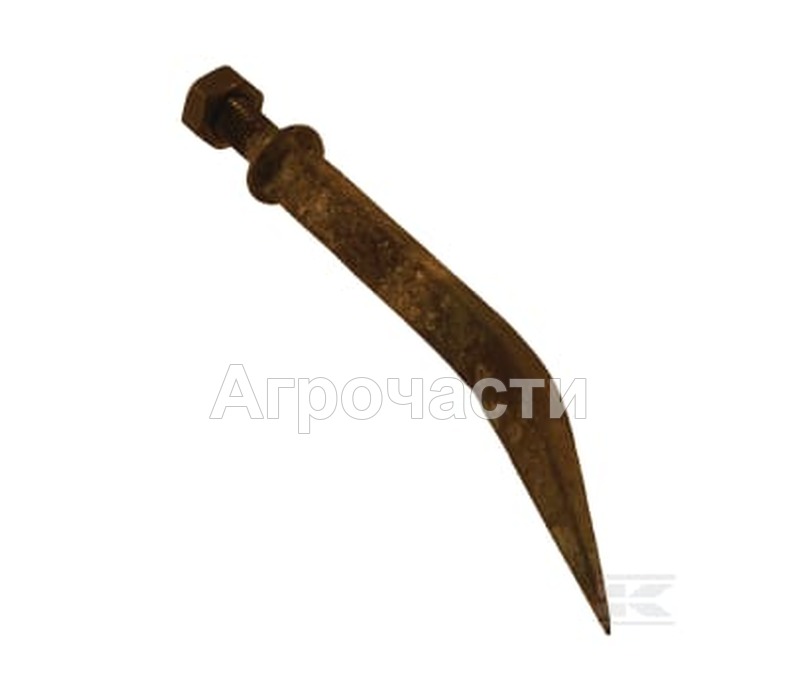 Зъб за брана — работна дължина 180 mm; сечение 16 mm × 14 mm; M14 — EZ161801SP — Агрочасти